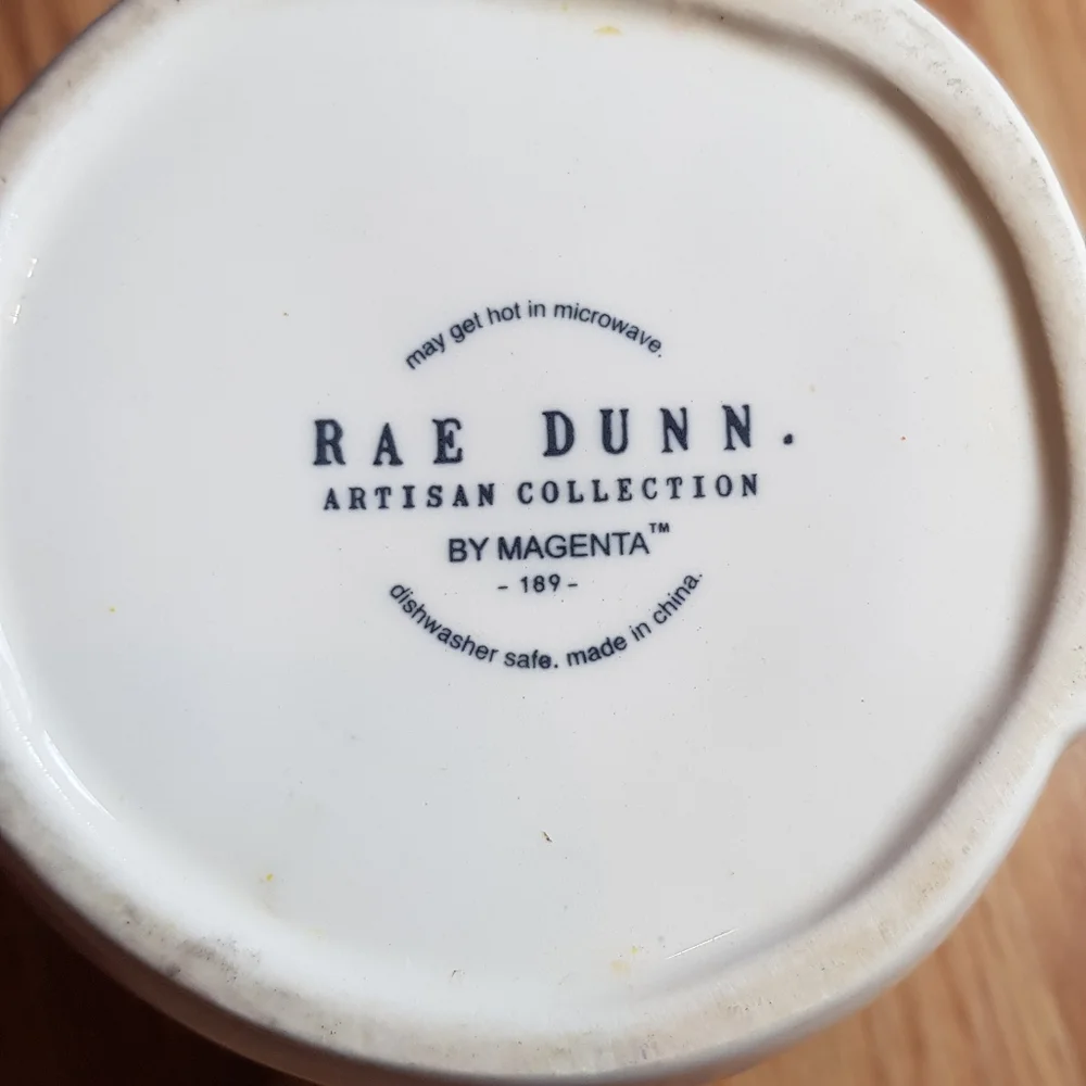 Rae Dunn Hustle Coffee Cup Mug - Picture 4 of 4